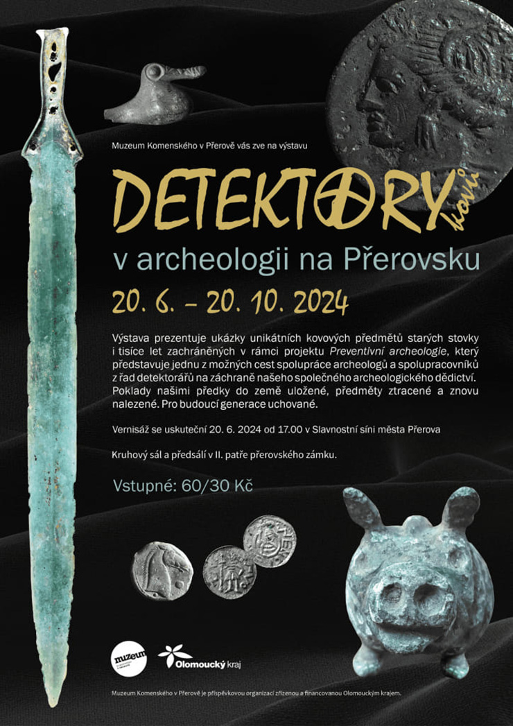 Detectors in archaeology in the Přerov region